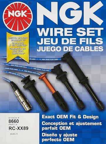 NGK (8660) RC-XX89 Spark Plug Wire Set in Saudi Arabia