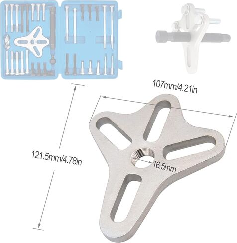 BOOTOP PIN مجموعة أدوات سحب عجلة القيادة 49 قطعة مجموعة سحب الموازن التوافقي أداة إزالة عجلة القيادة مجموعة أدوات سحب عجلة القيادة أداة تثبيت عجلة القيادة تعمل على معظم السيارات والشاحنات الصغيرة وسيارات الدفع الرباعي in Kuwait