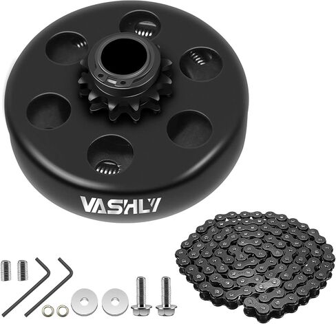VASHLY Go Kart Clutch 3/4" Bore 10T with #40 41 420 Chain for Go Kart Minibike and Fun Kart Engine in Kuwait