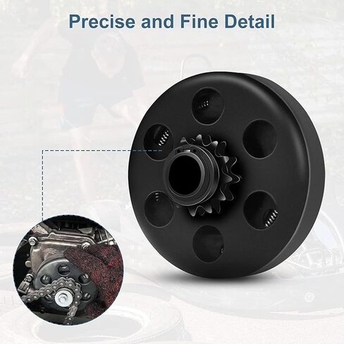 VASHLY Go Kart Clutch 3/4" Bore 10T with #40 41 420 Chain for Go Kart Minibike and Fun Kart Engine in Kuwait