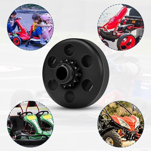 VASHLY Go Kart Clutch 3/4" Bore 10T with #40 41 420 Chain for Go Kart Minibike and Fun Kart Engine in Kuwait