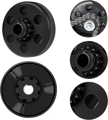 VASHLY Go Kart Clutch 3/4" Bore 10T with #40 41 420 Chain for Go Kart Minibike and Fun Kart Engine in Kuwait