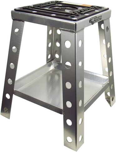 Pit Posse PP145BU Motorcycle Stand Dirt Bike Off-Road Universal fits Motocross Bike MX - Compatible with Yamaha Honda Kawasaki Suzuki KTM - includes Tool Tray (Blue) in Saudi Arabia