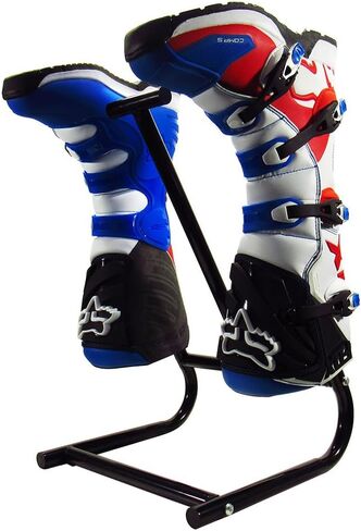 Pit Posse Motorcycle Cleaning Shoe Holder Dirt Bike Atv Boot Boots Wash Drying Stand Rack Cleaning Organizer in Saudi Arabia