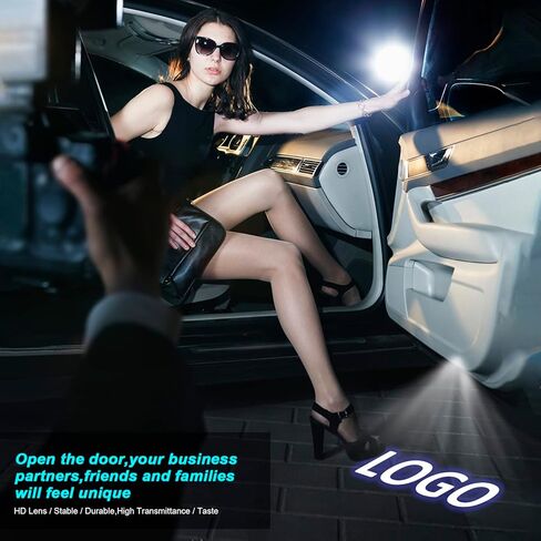 Joysup 4 PCS LED Car Door Lights Logo Projector Compatible for RX ES GX LS LX is GS RC UX200, No Fade 3D Shadow Light Upgraded Welcome Projector in Kuwait