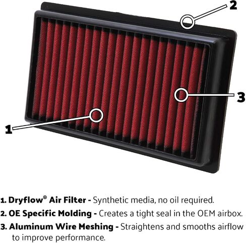 AEM 28-20272 DryFlow Air Filter in Saudi Arabia