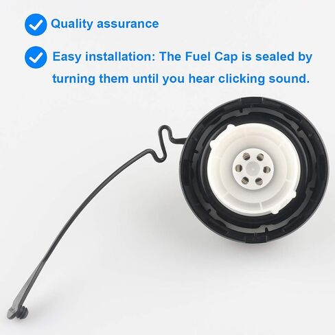 Gas Cap, Fuel Cap Replace 77300-47010, 7730047010 Compatible with Toyota - 2004-2008 Toyota Prius, 2003-2009 4Runner GX470, 2002-2006 Camry, 2005-2007 Sequoia, 2003-2006 Tundra, 2005-2008 Tacoma, More in Saudi Arabia
