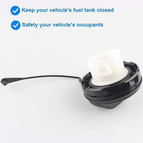Gas Cap, Fuel Cap Replace 77300-47010, 7730047010 Compatible with Toyota - 2004-2008 Toyota Prius, 2003-2009 4Runner GX470, 2002-2006 Camry, 2005-2007 Sequoia, 2003-2006 Tundra, 2005-2008 Tacoma, More in Saudi Arabia