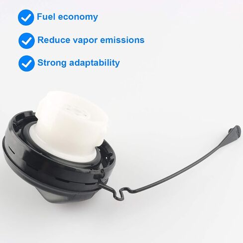 Gas Cap, Fuel Cap Replace 77300-47010, 7730047010 Compatible with Toyota - 2004-2008 Toyota Prius, 2003-2009 4Runner GX470, 2002-2006 Camry, 2005-2007 Sequoia, 2003-2006 Tundra, 2005-2008 Tacoma, More in Saudi Arabia
