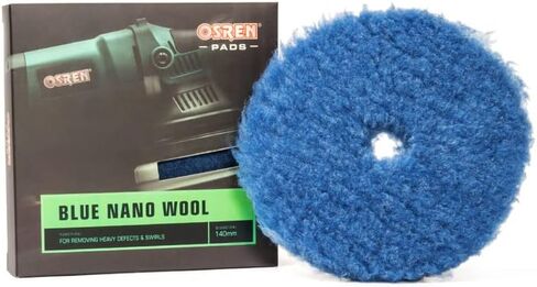 OSREN Blue Hybrid Wool with Centre Hole 5 1/2" in Kuwait