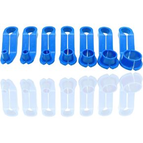 أداة إزالة خط الوقود بالتيار المتردد 7 قطع من باتونو، تتضمن 1/4 و5/16 و3/8 و1/2 و5/8 و3/4 و7/8 بوصة، و7/8 بوصة، ومجموعة أدوات مبرد زيت ناقل حركة عالمي للسيارات in Kuwait