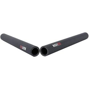 NICEYRIG قضيب كاميرا 15 مم 16 بوصة من ألياف الكربون خفيفة الوزن لمنصة تثبيت الكتف الأثقل 15 مم، التركيز المتبع (الحمولة القصوى 222 رطل) - 555 in Kuwait