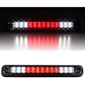 ضوء الفرامل الثالث من Tresound لـ 88-99 Chevy/GMC C1500 C2500 K1500 K2500 Silverado Blazer LED مصباح شحن عالي التركيب (عدسة مدخنة من الكروم)