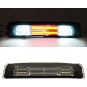 مجموعة مصابيح فرامل ثالثة الثالثة عالية التركيب من رنهوي، مصابيح LED خلفية بديلة لسيارة دودج رام 1500 2009-2017 ودودج رام 2500/3500 2010-2017 بعدسات دخانية in Kuwait