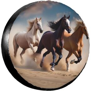 Rv Spare Tire Cover American Flag Spare Tire Covers for Trailers Wheel Cover with Waterproof and Dustproof Protection Fit for Rv SUV Truck Camper Travel Trailer Vehicle 15 Inch