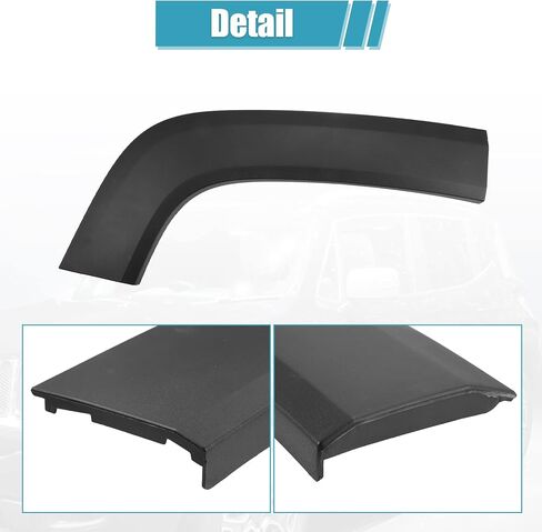 X AUTOHAUX Rear Right Wheel Flare Trim for Jeep Renegade 2015 2016 2017 2018 2019 2020 2021 2022 Rear Right Quarter Panel Fender Trim Replace 5XB66LXHAA in Saudi Arabia
