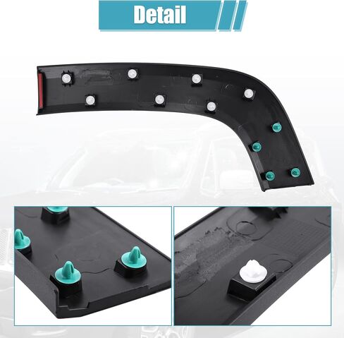 X AUTOHAUX Rear Right Wheel Flare Trim for Jeep Renegade 2015 2016 2017 2018 2019 2020 2021 2022 Rear Right Quarter Panel Fender Trim Replace 5XB66LXHAA in Saudi Arabia