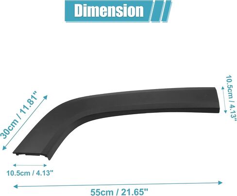 X AUTOHAUX Rear Right Wheel Flare Trim for Jeep Renegade 2015 2016 2017 2018 2019 2020 2021 2022 Rear Right Quarter Panel Fender Trim Replace 5XB66LXHAA in Saudi Arabia