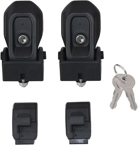 BESTAOO JL Hood Latches with Lock, Original Factory Anti-Theft Hood Latch Kit for 2018-2022 Jeep Wrangler JL JLU & Jeep Gladiator JT, 1 Pair in Saudi Arabia