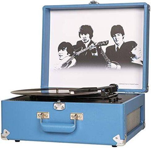 Crosley CR6253 Anthology Vintage 3-Speed Bluetooth Suitcase Turntable in Kuwait