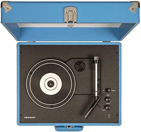 Crosley CR6253 Anthology Vintage 3-Speed Bluetooth Suitcase Turntable in Kuwait