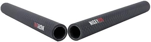 NICEYRIG 15mm Carbon Fiber Rod 4'' Short Rod for Camera Cage Rig, Top Handle, 15mm Rail Block [Pack of 2] - 554 in Kuwait