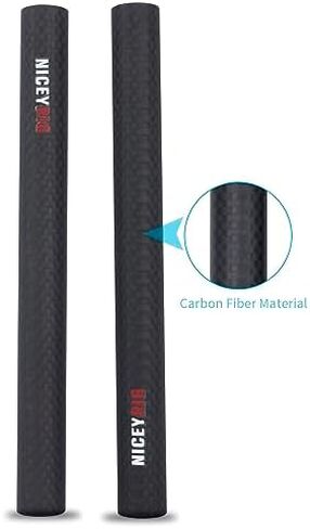 NICEYRIG 15mm Carbon Fiber Rod 4'' Short Rod for Camera Cage Rig, Top Handle, 15mm Rail Block [Pack of 2] - 554 in Kuwait