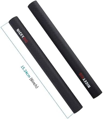 NICEYRIG 15mm Carbon Fiber Rod 4'' Short Rod for Camera Cage Rig, Top Handle, 15mm Rail Block [Pack of 2] - 554 in Kuwait