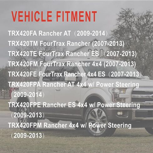 استبدال مضخة الوقود DPHXF 16700-HP5-602 متوافقة مع Honda ATV (2007-2014) Rancher 420 TRX420، (2012-2013) TRX500 Foreman 500,2008-2009 TRX700XX in Kuwait