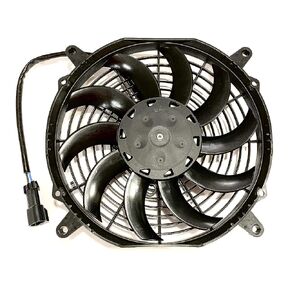 SPAL 30100628B Trans/Air 2160116 10'' Puller Fan 12 Volt High Performance Curved Blades 802 cfm w 8 mounting Brackets VA11A-AP7/C/T-57A in Saudi Arabia