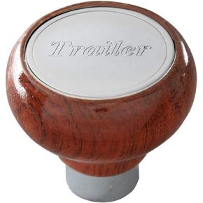 GG Grand General 96024 Rosewood Air Control Knob with Stainless Steel Tractor Script