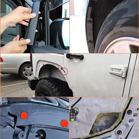 جوو ايه سي سي مجموعة ادوات ازالة الحواف من 238 قطعة، مجموعة مشابك تثبيت ممتص الصدمات ودبوس دفع تلقائي لازالة الاطراف الطرفية ومشابك كيبل لاصق ومجموعة فك لوحة السيارة وراديو السيارة كماشة مشبك تلقائي in Kuwait