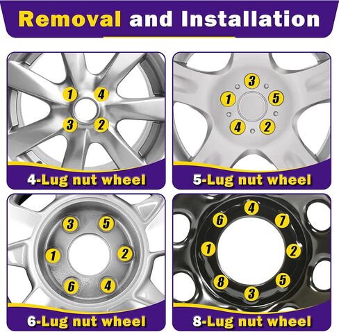 M14x1.5 سبايك العروة المكسرات 24 قطعة، الكروم مسننة العروة الجوز مع مفتاح المفتاح لشيفي سيلفرادو 1500 جي إم سي سييرا يوكون تاهو فورد F150، 14 مم × 1.5 الجوزة المعادن الصلبة شاحنة العروة الجوز عجلة الملحقات in Kuwait