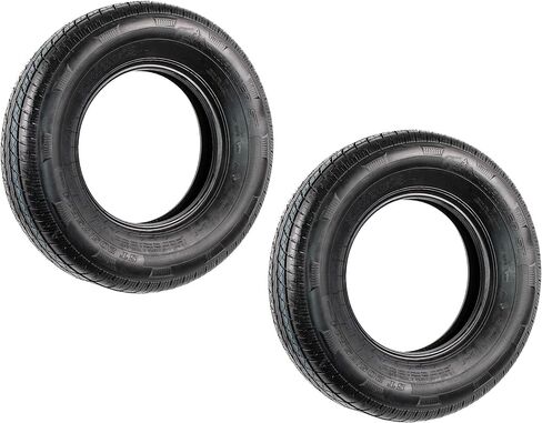 إطاران من إطارات Rainier Radial ST205/75R15 نطاق التحميل C 1820# 205/75 R 15 in Saudi Arabia