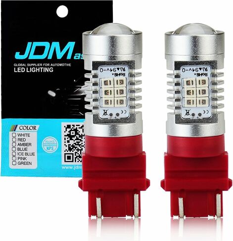 JDM ASTAR Extremely Bright PX Chips 3057 3157 4057 4157 Red Brake LED Bulb in Saudi Arabia