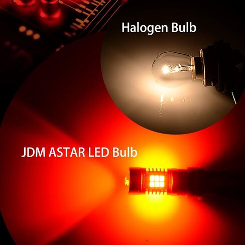 JDM ASTAR Extremely Bright PX Chips 3057 3157 4057 4157 Red Brake LED Bulb in Saudi Arabia