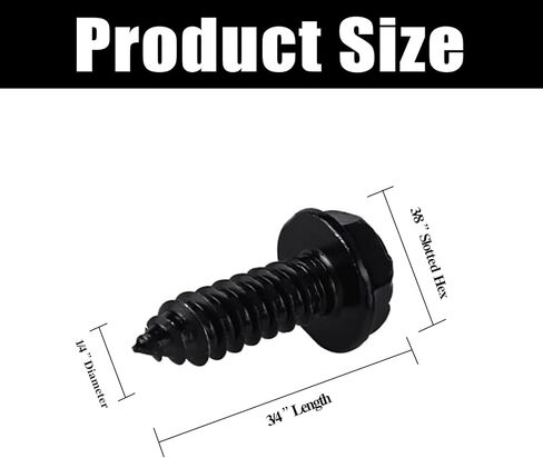 مجموعة براغي لوحة الترخيص، مجموعة من 8 مثبتات للوحات الترخيص الامامية والخلفية واطارات او اغطية لوحة الترخيص للسيارات والشاحنات وسيارات الدفع الرباعي in Kuwait