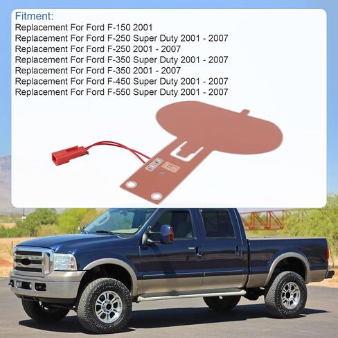 RALBDX Horn Contact 6C3Z13B802C 924-904 متوافق مع 2001-2007 Ford F-150 F-250 F-350 F-450 F-550 Super Duty in Saudi Arabia