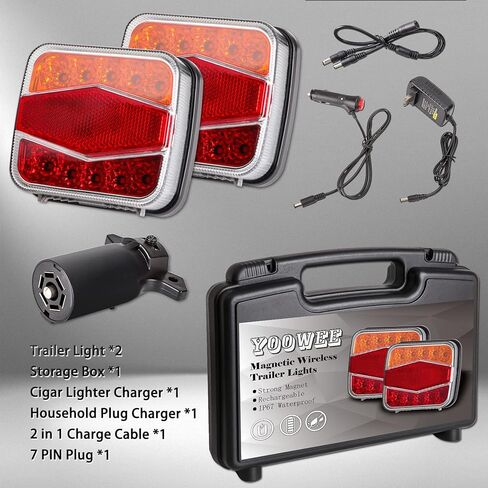 واي او او دبليو اي اي مصباح LED لاسلكي للمقطورة in Kuwait