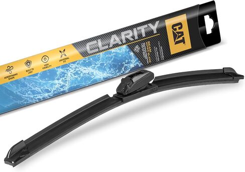 Cat C2.0 Windshield Wipers Blades 3pc Set Heavy Duty Automotive Replacement Windshield Wiper Blades Premium Beam Design, Front Pair PLUS Rear Wiper All Season Silent Clean Streak-Free Rubber 3-Piece in Kuwait