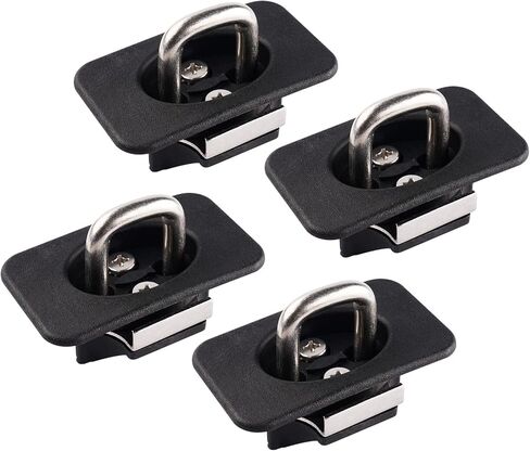 Forccord مناسب لمثبتات الربط Ford F150 F250 F350 & Raptor 2022 2021-2015 لربط سرير الشاحنة، استبدال ملحقات السيارة # FL3Z-99000A64-B FL3Z-9928408-AB ربطات سرير للشاحنة - 4 عبوات in Kuwait