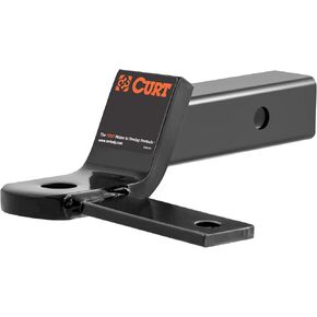 Curt Manufacturing 45820 Anti Sway Trailer Hitch Ball Mount,Fits 2-Inch Receiver,7,500 lbs,1-Inch and 5/8-Inch Holes,2-In Drop,Black in Kuwait