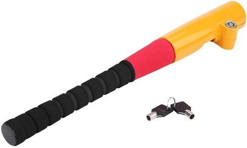 KIMISS Antitheft Locking Devices, Steering Wheel Lock Universal Car Truck Steering Wheel Locks Baseball Anti Theft Lock in Saudi Arabia