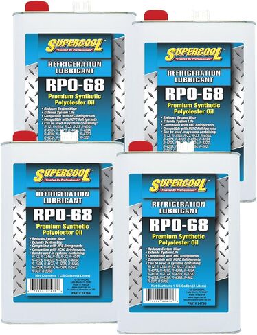 TSI Supercool 24766 HVAC POE 68 Premium Synthetic Polyester Oil - 1 Gallon in Saudi Arabia