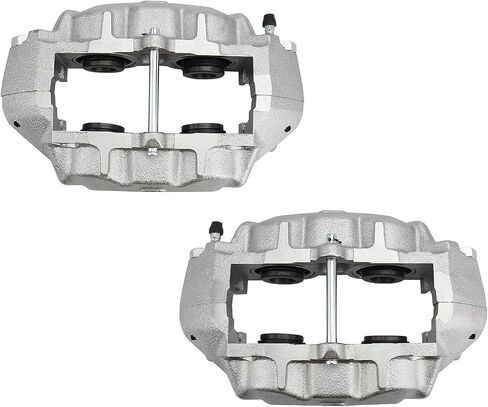 IRONTEK 187016 187017 Front Driver & Passenger Side Brake Caliper Assembly Fit for 1965-1982 for Chevrolet Corvette, New Front Left & Right Side Disc Brake Caliper Assembly in Saudi Arabia