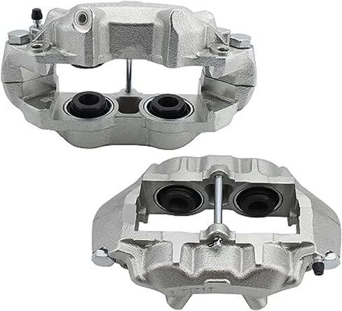 IRONTEK 187016 187017 Front Driver & Passenger Side Brake Caliper Assembly Fit for 1965-1982 for Chevrolet Corvette, New Front Left & Right Side Disc Brake Caliper Assembly in Saudi Arabia