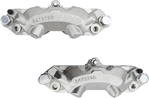 IRONTEK 187016 187017 Front Driver & Passenger Side Brake Caliper Assembly Fit for 1965-1982 for Chevrolet Corvette, New Front Left & Right Side Disc Brake Caliper Assembly in Saudi Arabia