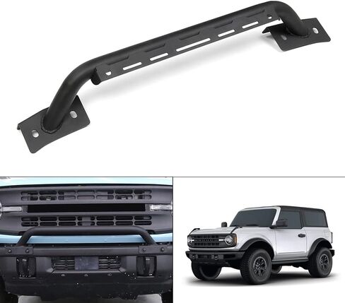 قضيب Powerty Bull متوافق مع Ford Bronco 2022 2021 2 و4 أبواب أمامي ممتص الصدمات على الطرق الوعرة مع دعامة ضوء in Saudi Arabia