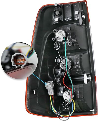 KAKSEY Tail Light Assembly Compatible with Nissan Frontier Navara NP300 D23 2014 2015 2016 2017 2018 2019 2020 2021 Repalces OEM # 26550EA80B NI2801206 11609590 2801206 (Left) in Saudi Arabia