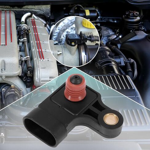 X AUTOHAUX 25184080 MAP Manifold Absolute Pressure Sensor Air Intake Switch Replacement for Chevrolet Aveo5 Aveo 96276354 in Saudi Arabia